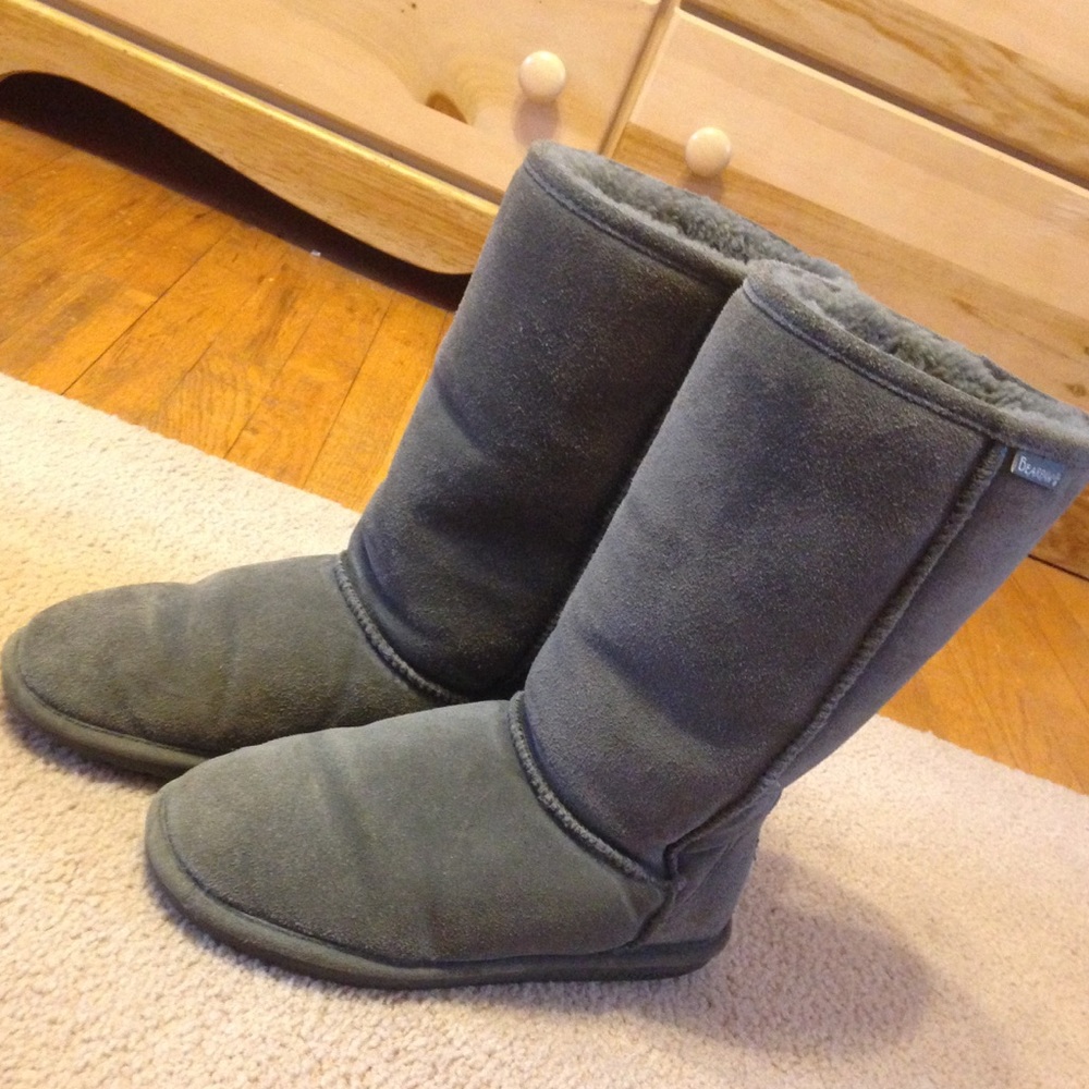Grey Boots